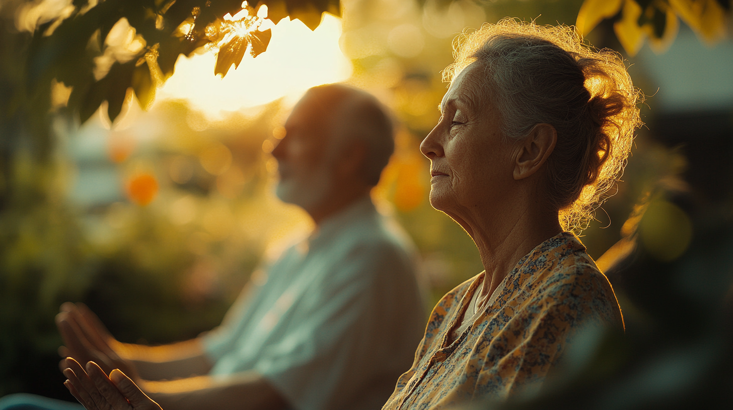 Йога в лісі